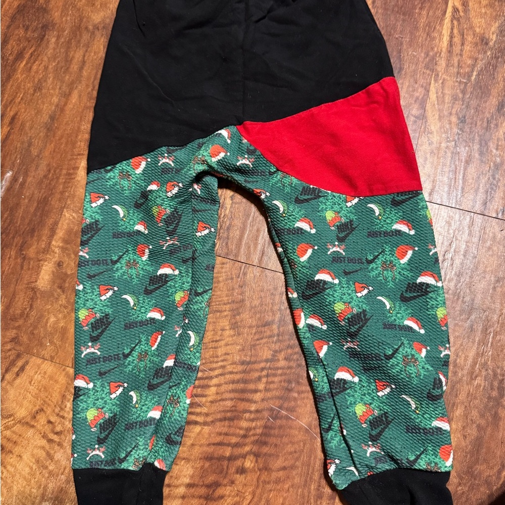 Nike Kids Black Red Green Joggers
